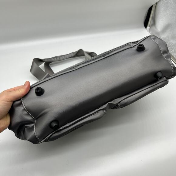 IHKWIP Cargo Catchall Tote with Two Crossbody Straps Met Stone Grey - Picture 6 of 13